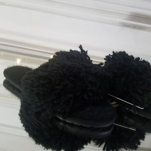 Shaggy Slide Slippers